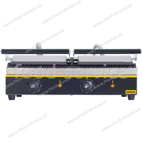 Гриль контактний Stalgast Gredil 742020 (ребро/ребро)